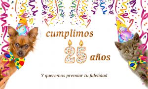 25 aniversario clínica veterinaria