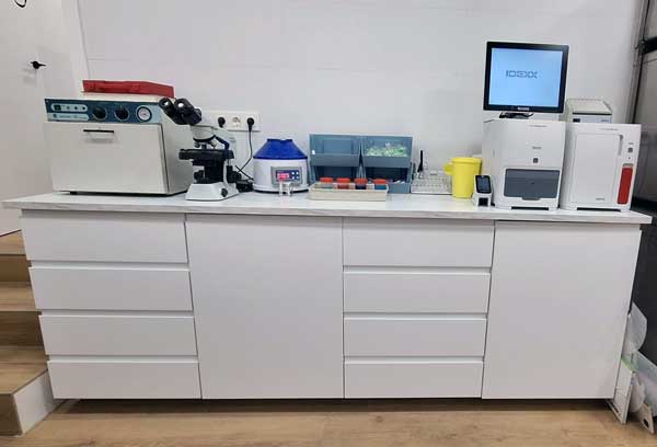 laboratorio veterinario